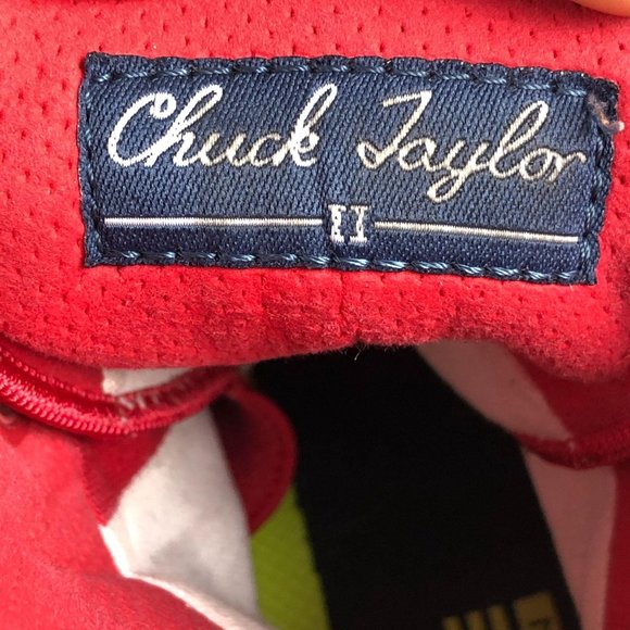 Converse Chuck Taylor All Star II Hi Red/White - Picture 11 of 14